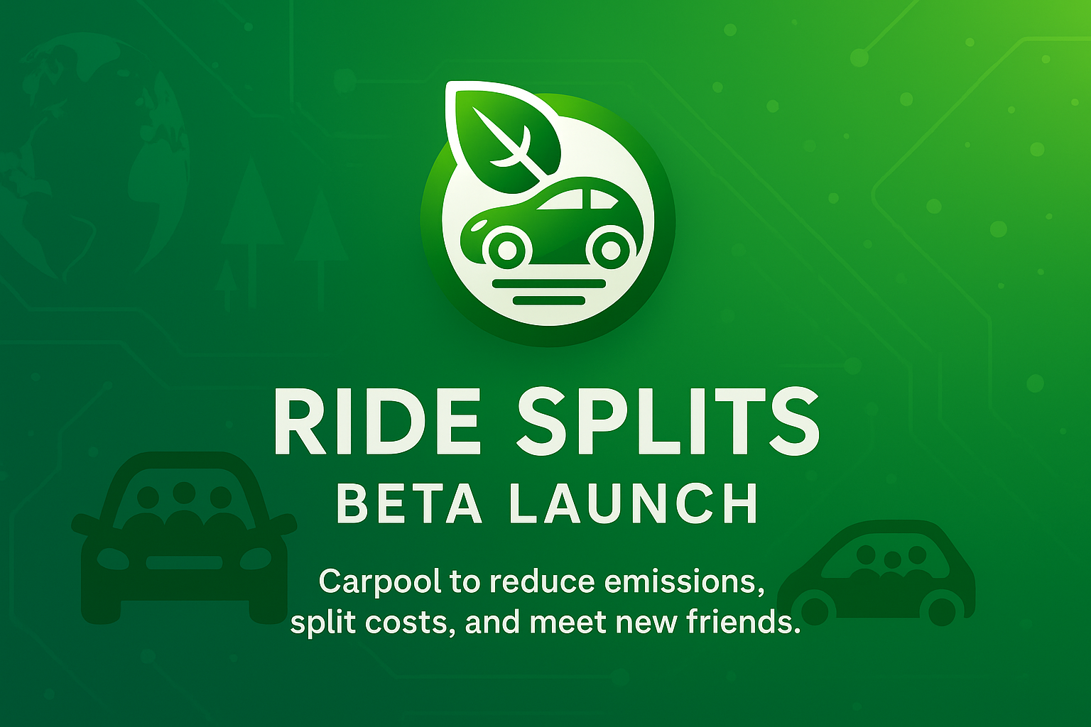 Ride Splits Beta Launch